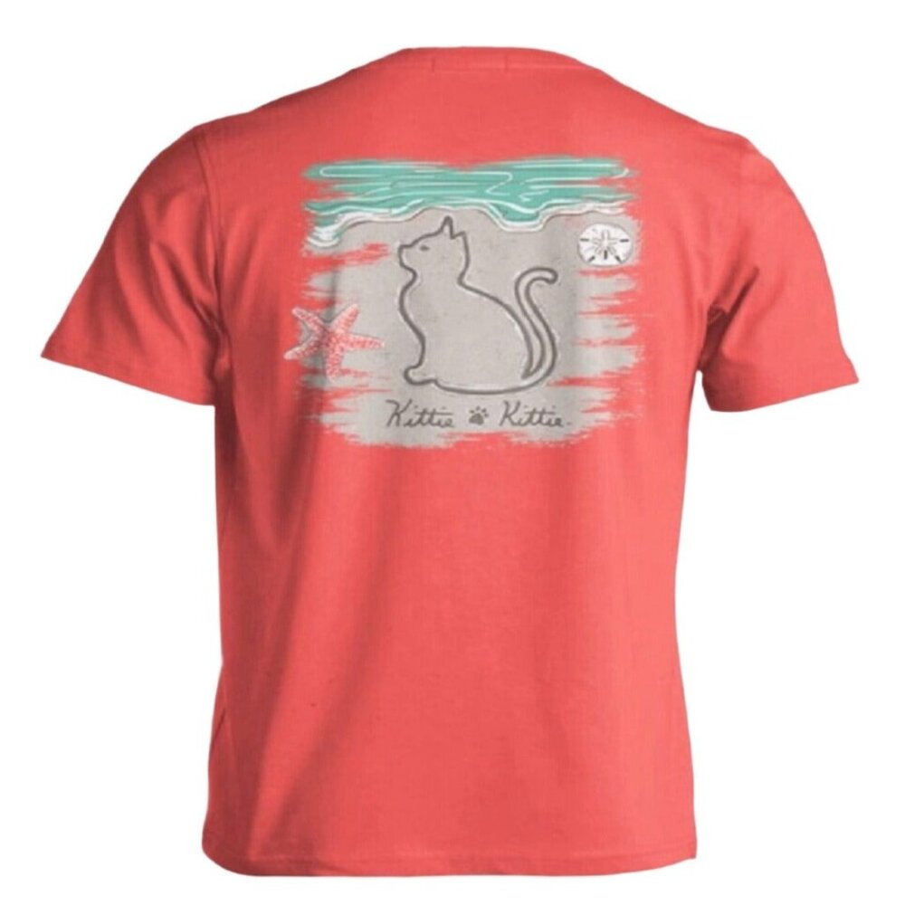 Kittie Kittie Sand Kittie Short Sleeve T-Shirt - NEW Fast Ship